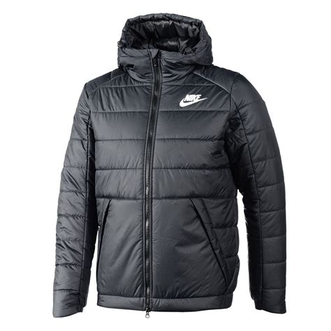 schwarze winterjacke nike|Kaltes Wetter Jacken & Westen .